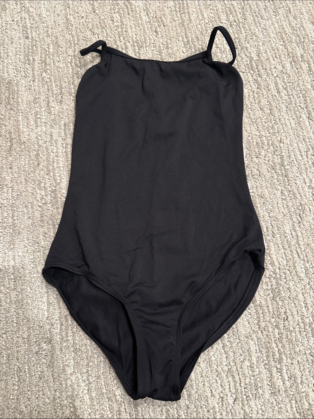 Girls Bloch Black Leotard  - Classic Tank Style